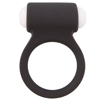 Чёрное эрекционное виброкольцо LIT-UP SILICONE STIMU RING 3 BLACK - Dream Toys - в Туле купить с доставкой