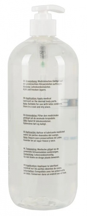 Гель-смазка на водной основе JUSTGLIDE - 1000 мл. - Orion - купить с доставкой в Туле