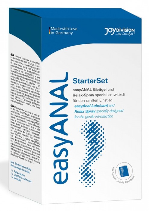 Набор лубрикантов для анального секса easyANAL Starter Set - Joy Division - купить с доставкой в Туле