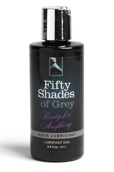 Лубрикант на водной основе Ready for Anything Aqua Lubricant - 100 мл. - Fifty Shades of Grey - купить с доставкой в Туле