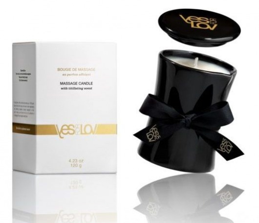 Массажная свеча Titillating Massage Candle - 120 мл. - YESforLOV - купить с доставкой в Туле