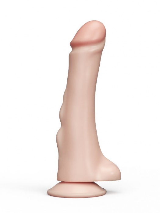 Фаллоимитатор REAL Standard с наплывами - 15 см. - LOVETOY (А-Полимер)