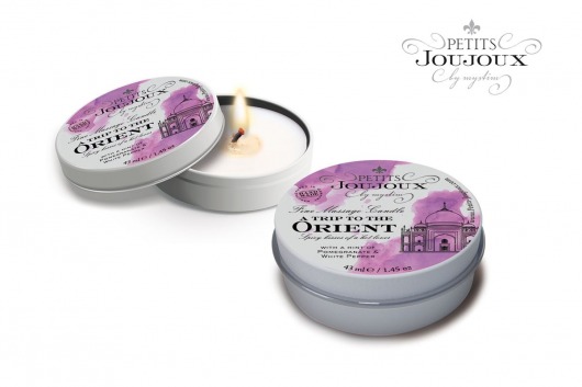 Массажная свеча Petits Joujoux Orient с ароматом граната и белого перца - 33 гр. - MyStim - купить с доставкой в Туле