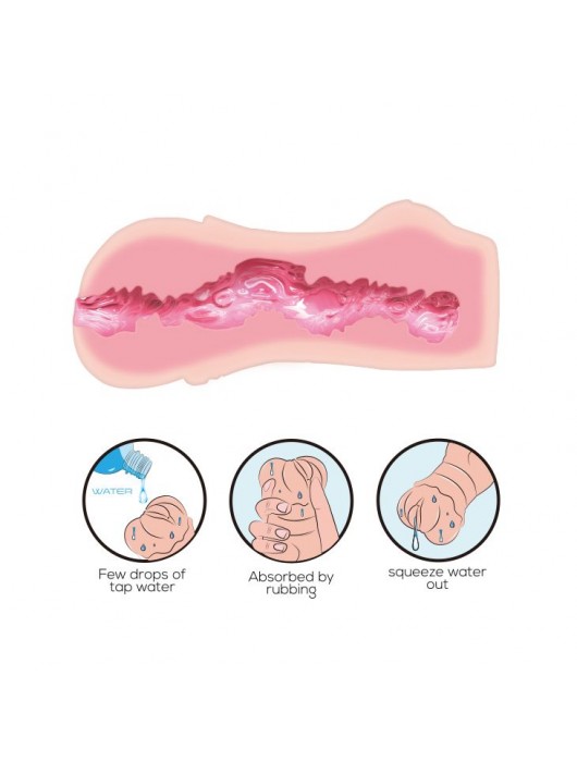 Мастурбатор-вагина с эффектом лубрикации - Baile - в Туле купить с доставкой