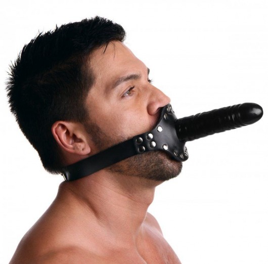 Кляп с фаллосом Ride Me Mouth Gag - XR Brands - купить с доставкой в Туле