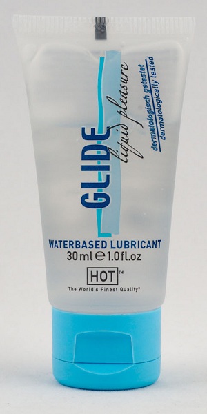 Интимная смазка на водной основе Glide - 30 мл. - HOT - купить с доставкой в Туле