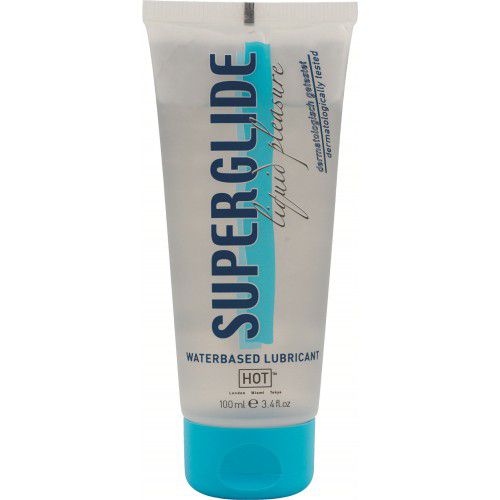 Интимная смазка на водной основе Superglide - 100 мл. - HOT - купить с доставкой в Туле