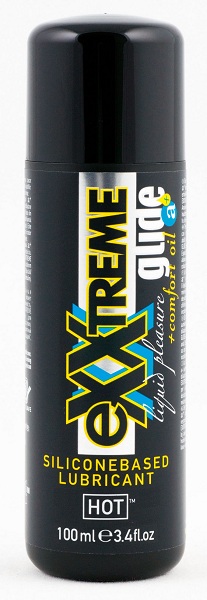 Анальная смазка на силиконовой основе Exxtreme Glide - 100 мл. - HOT - купить с доставкой в Туле
