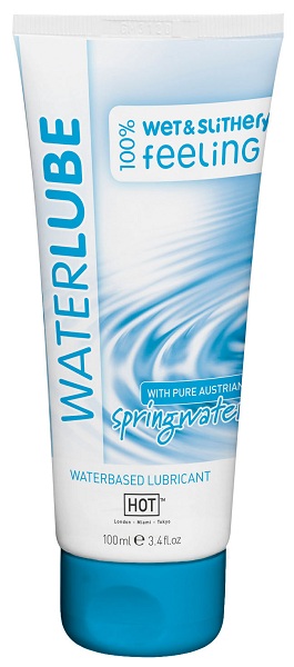 Лубрикант на основе чистой родниковой воды WaterLube - 100 мл. - HOT - купить с доставкой в Туле