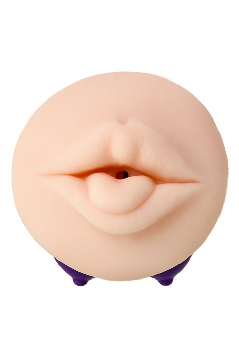 Двухсторонний мастурбатор JOS YARA в фиолетовой колбе - JOS - в Туле купить с доставкой