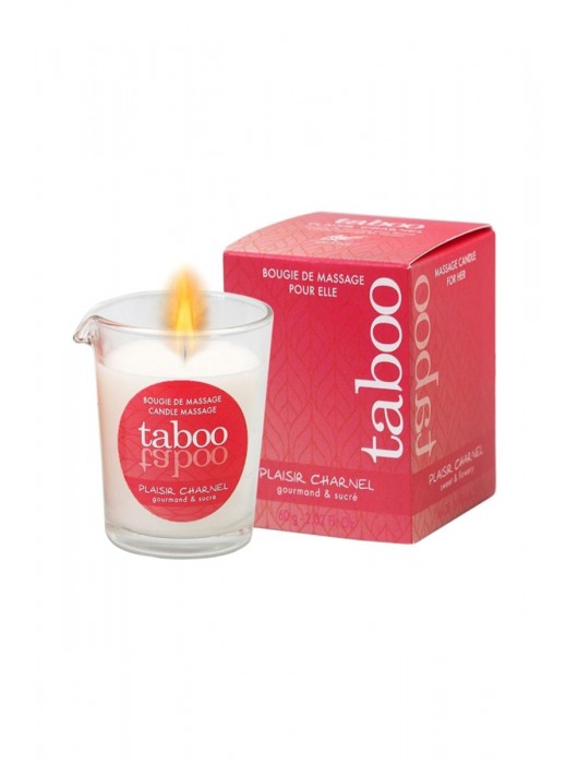 Массажное аромамасло с афродизиаками для женщин RUF Taboo Plaisir charnel - 60 гр. - RUF - купить с доставкой в Туле