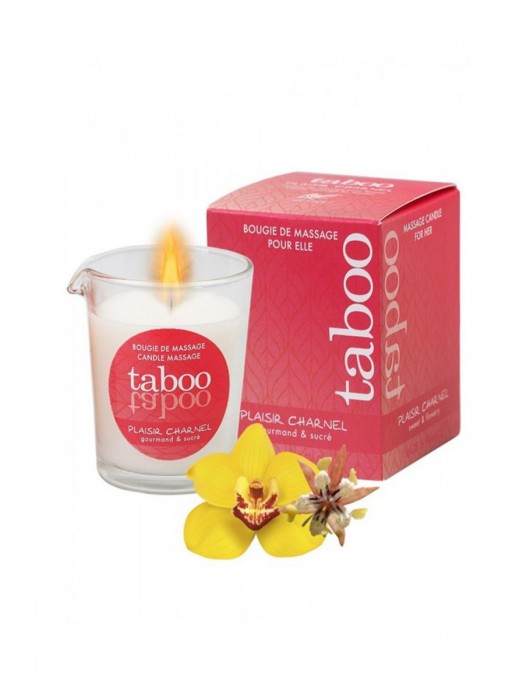 Массажное аромамасло с афродизиаками для женщин RUF Taboo Plaisir charnel - 60 гр. - RUF - купить с доставкой в Туле