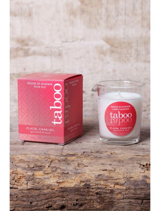 Массажное аромамасло с афродизиаками для женщин RUF Taboo Plaisir charnel - 60 гр. - RUF - купить с доставкой в Туле