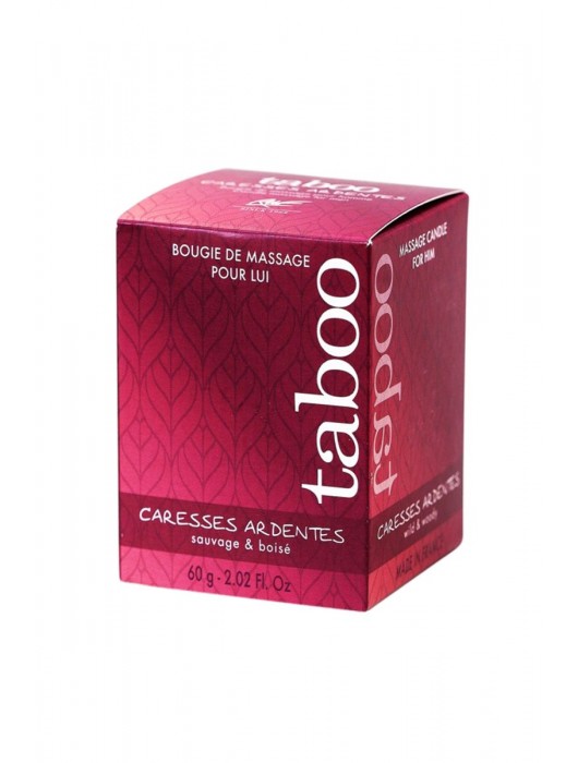 Массажное аромамасло с афродизиаками для мужчин RUF Сaresses ardentes - 60 гр. - RUF - купить с доставкой в Туле