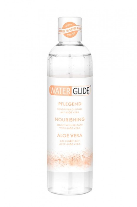 Лубрикант на водной основе с алоэ вера NOURISHING - 300 мл. - Waterglide - купить с доставкой в Туле