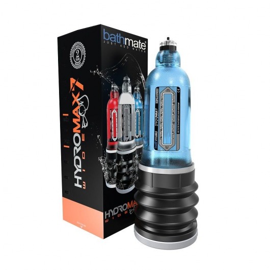 Синяя гидропомпа HydroMAX7 Wide Boy - Bathmate - в Туле купить с доставкой