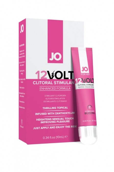 Возбуждающая сыворотка мощного действия JO Volt 12V - 10 мл. - System JO - купить с доставкой в Туле