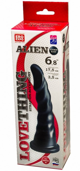 Насадка для трусиков харнесс Alien - 17,5 см. - LOVETOY (А-Полимер) - купить с доставкой в Туле