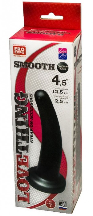 Анальная насадка Smooth - 12,5 см. - LOVETOY (А-Полимер) - купить с доставкой в Туле