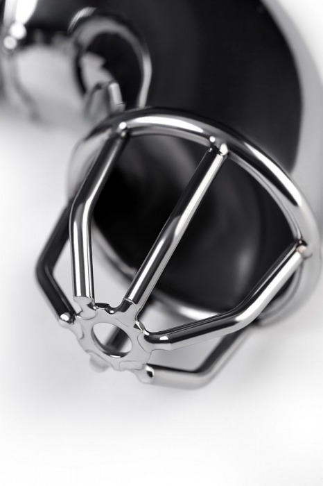 Серебристый мужской пояс верности TOYFA Metal - ToyFa - купить с доставкой в Туле