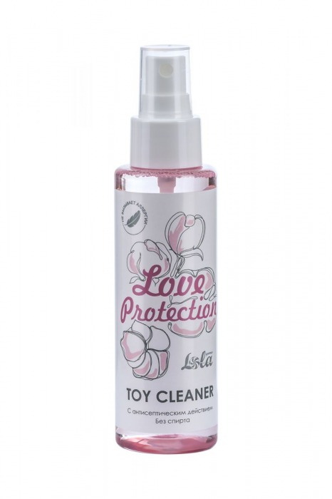 Гигиенический антисептический лосьон Toy cleaner - 110 мл. - Lola Games - купить с доставкой в Туле