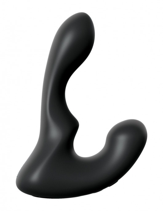 Черный анальный вибростимулятор P-Spot Milker - 14 см. - Pipedream - в Туле купить с доставкой