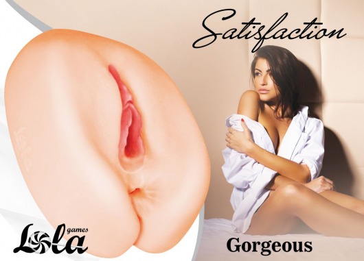 Мастурбатор с 2 тоннелями Satisfaction Gorgeous - Lola Games - в Туле купить с доставкой