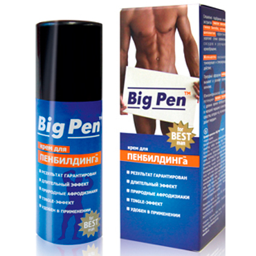 Крем Big Pen для увеличения полового члена - 50 гр. - Биоритм - в Туле купить с доставкой