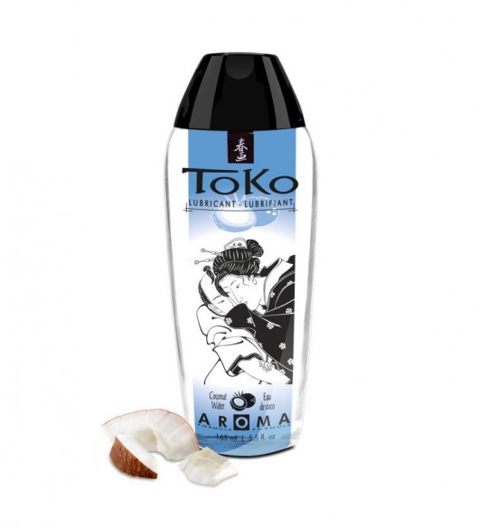 Интимный гель TOKO Cononut Water с ароматом кокоса - 165 мл. - Shunga - купить с доставкой в Туле