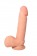 Перезаряжаемый вибратор-реалистик с пультом ДУ - 17 см. - ToyFa