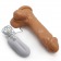 Телесный вибратор 10 Mode Vibrating Carved Dildo - 14 см. - Howells купить в Туле с доставкой в Orgasmix.ru Телесный вибратор 10 Mode Vibrating Carved Dildo - 14 см. - Howells