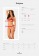 Роскошный комплект белья Rubinesa с бантиками - Obsessive купить с доставкой