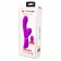 Лиловый вибратор-кролик с подвижной клиторальной щеточкой Clitoris Vibrator - 20,8 см. - Baile купить в Туле с доставкой в Orgasmix.ru Лиловый вибратор-кролик с подвижной клиторальной щеточкой Clitoris Vibrator - 20,8 см. - Baile