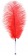 Красное страусовое пёрышко - ToyFa - купить с доставкой в Туле