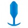 Синяя пробка для ношения B-vibe Snug Plug 5 - 14 см. - b-Vibe в Туле Синяя пробка для ношения B-vibe Snug Plug 5 - 14 см. - b-Vibe
