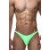 Салатовые мужские трусы-слипы с узким бочком - Darkzone купить с доставкой