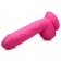 Розовый фаллоимитатор на присоске 8.25 Dildo with Balls - 22,8 см. - XR Brands купить с доставкой в интернет-магазине Orgasmix в Туле Розовый фаллоимитатор на присоске 8.25 Dildo with Balls - 22,8 см. - XR Brands