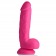 Розовый фаллоимитатор на присоске 8.25 Dildo with Balls - 22,8 см. - XR Brands купить с доставкой в интернет-магазине Orgasmix в Туле Розовый фаллоимитатор на присоске 8.25 Dildo with Balls - 22,8 см. - XR Brands