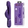 Сливовый вибратор-кролик с функцией фингеринга Kampas - 23,2 см. - Baile купить в Туле с доставкой в Orgasmix.ru Сливовый вибратор-кролик с функцией фингеринга Kampas - 23,2 см. - Baile