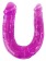 Двухголовый розовый фаллоимитатор - 29,8 см. - Baile купить с доставкой в интернет-магазине Orgasmix в Туле Двухголовый розовый фаллоимитатор - 29,8 см. - Baile