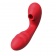 Красный вибратор с вакуумной стимуляцией и нагревом Tara - BeYourLover купить в Туле с доставкой в Orgasmix.ru Красный вибратор с вакуумной стимуляцией и нагревом Tara - BeYourLover