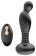 Черный массажер простаты с вибрацей и возвратно-поступательными движениями - Boys of Toys - в Туле купить с доставкой Черный массажер простаты с вибрацей и возвратно-поступательными движениями - Boys of Toys - в Туле купить с доставкой